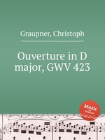 Ouverture in D major, GWV 423