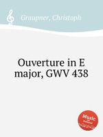 Ouverture in E major, GWV 438