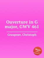Ouverture in G major, GWV 461