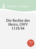 Die Rechte des Herrn, GWV 1118/44