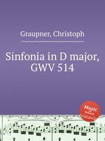 Sinfonia in D major, GWV 514