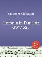 Sinfonia in D major, GWV 523