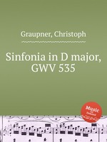 Sinfonia in D major, GWV 535