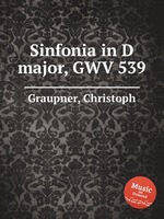 Sinfonia in D major, GWV 539