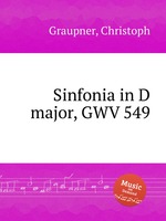 Sinfonia in D major, GWV 549