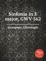 Sinfonia in E major, GWV 562