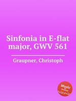 Sinfonia in E-flat major, GWV 561