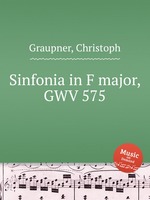 Sinfonia in F major, GWV 575