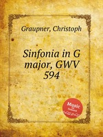 Sinfonia in G major, GWV 594