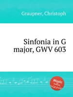 Sinfonia in G major, GWV 603