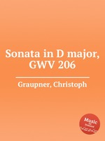 Sonata in D major, GWV 206