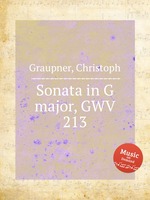 Sonata in G major, GWV 213