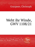 Weht ihr Winde, GWV 1108/21