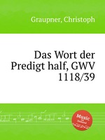 Das Wort der Predigt half, GWV 1118/39