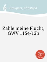 Zhle meine Flucht, GWV 1154/12b