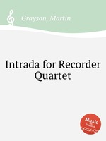 Intrada for Recorder Quartet