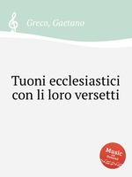 Tuoni ecclesiastici con li loro versetti