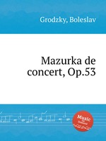 Mazurka de concert, Op.53