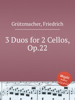3 Duos for 2 Cellos, Op.22