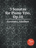 3 Sonatas for Piano Trio, Op.10