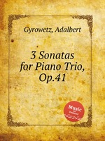 3 Sonatas for Piano Trio, Op.41