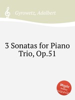 3 Sonatas for Piano Trio, Op.51