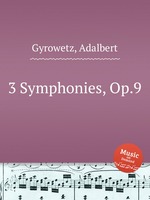 3 Symphonies, Op.9