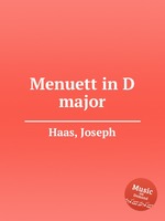 Menuett in D major