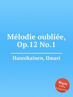 Mlodie oublie, Op.12 No.1