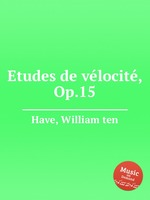 Etudes de vlocit, Op.15