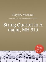 String Quartet in A major, MH 310