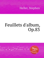 Feuillets d`album, Op.83