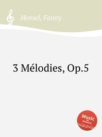 3 Mlodies, Op.5