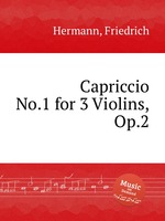 Capriccio No.1 for 3 Violins, Op.2