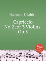 Capriccio No.2 for 3 Violins, Op.5