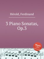 3 Piano Sonatas, Op.3