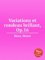 Variations et rondeau brillant, Op.16
