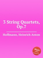 3 String Quartets, Op.7