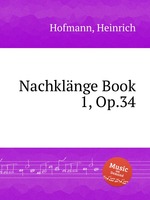 Nachklnge Book 1, Op.34