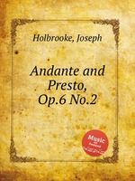 Andante and Presto, Op.6 No.2