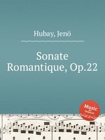 Sonate Romantique, Op.22