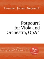 Potpourri for Viola and Orchestra, Op.94