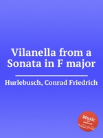 Vilanella from a Sonata in F major