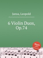 6 Violin Duos, Op.74