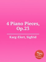 4 Piano Pieces, Op.23