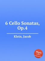 6 Cello Sonatas, Op.4
