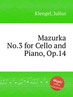 Mazurka No.3 for Cello and Piano, Op.14