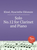 Solo No.12 for Clarinet and Piano