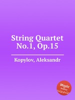 String Quartet No.1, Op.15