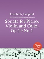 Sonata for Piano, Violin and Cello, Op.19 No.1